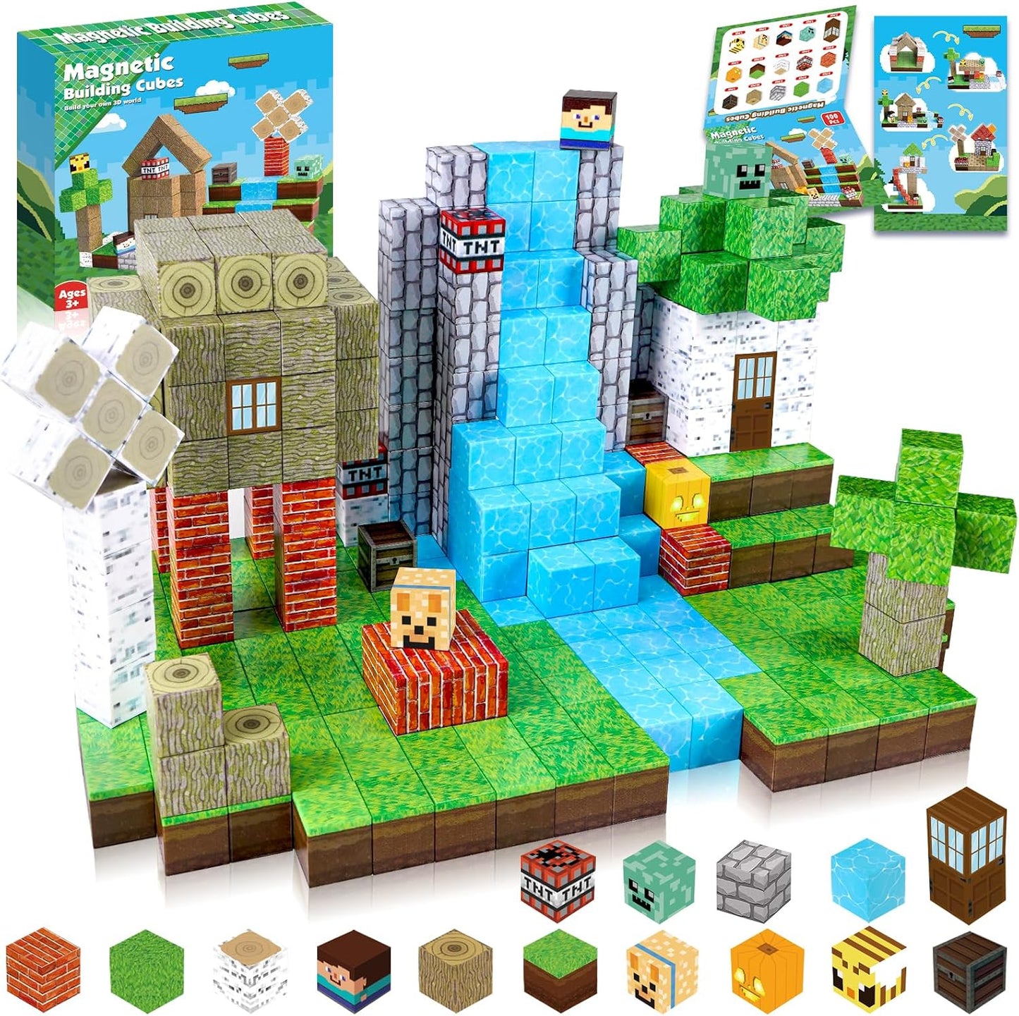 Bloques Magnéticos de Minecraft