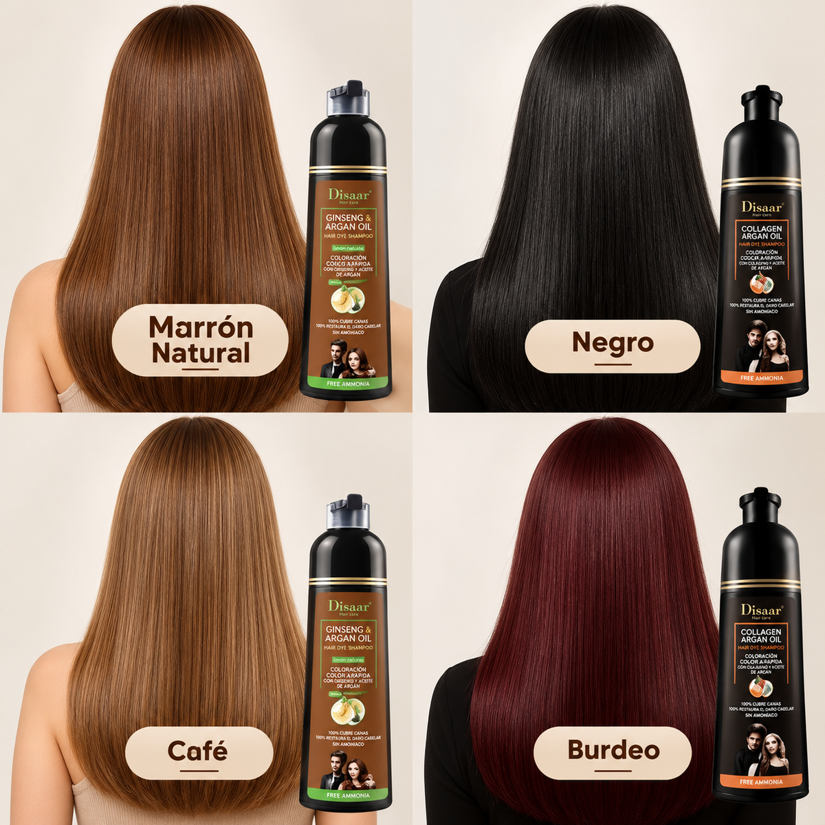 Shampoo Disaar Cubre Canas