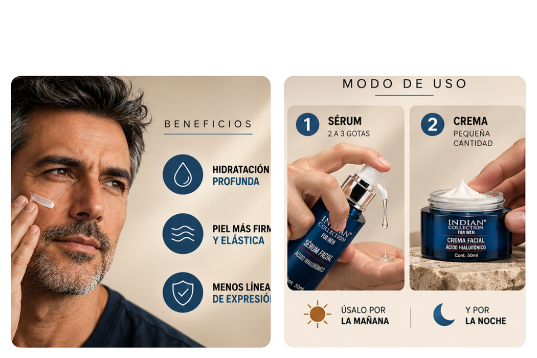 HYDRA MEN  Hidratación Facial Diaria