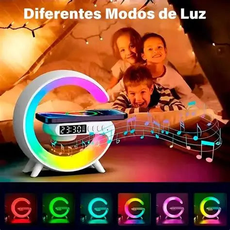 Lampara Parlante Cargador Inteligente