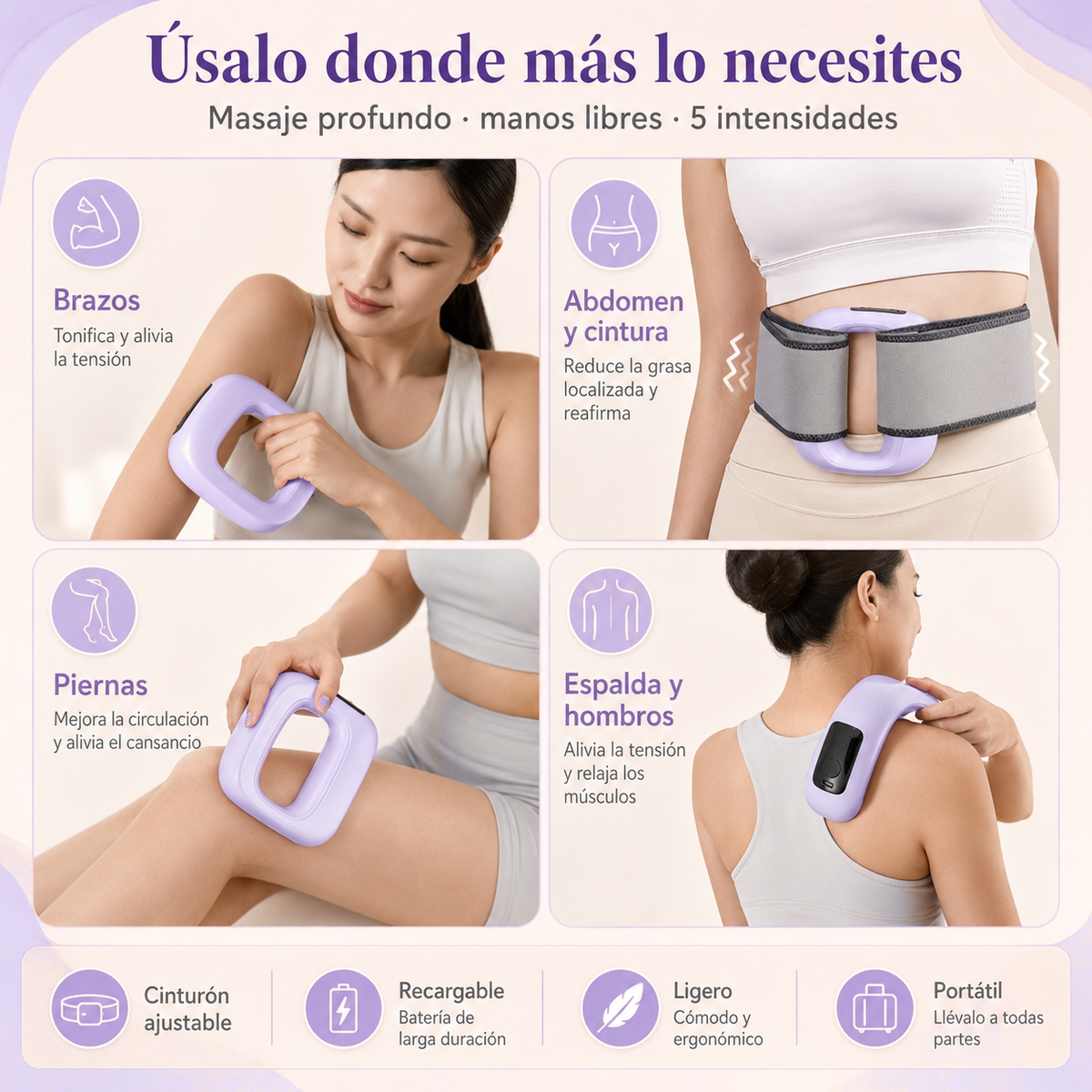 ✨Anillo de Masaje 3 en 1 ✨